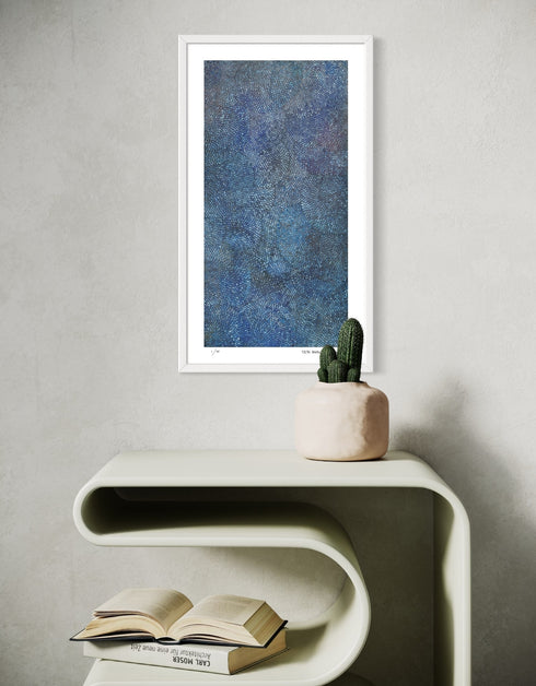 COBALT SCALES | limited edition print