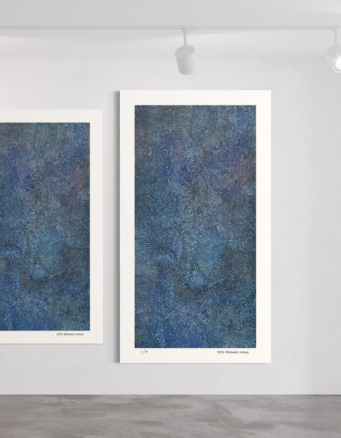 COBALT SCALES | limited edition print