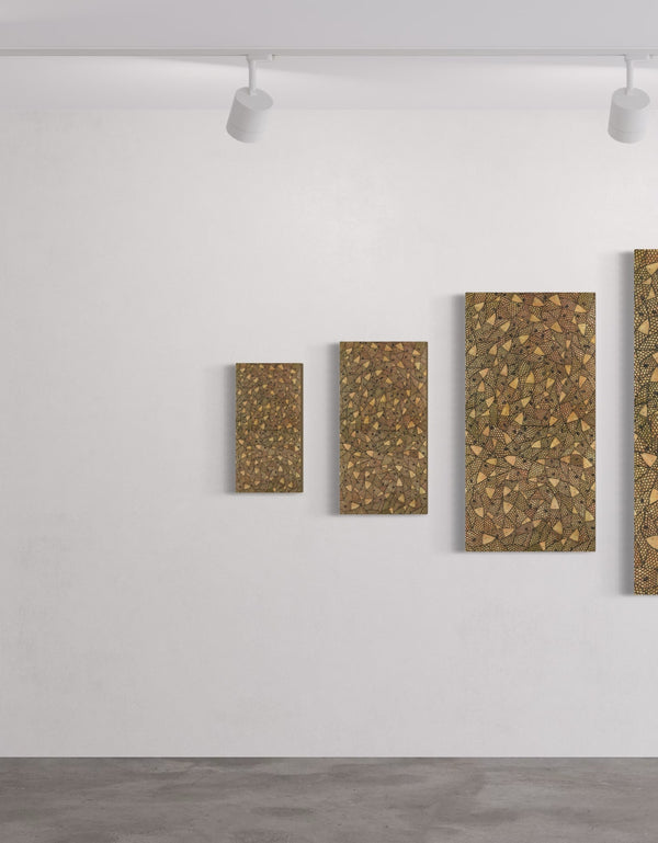 COPPER SARDINES | framed giclee on canvas print