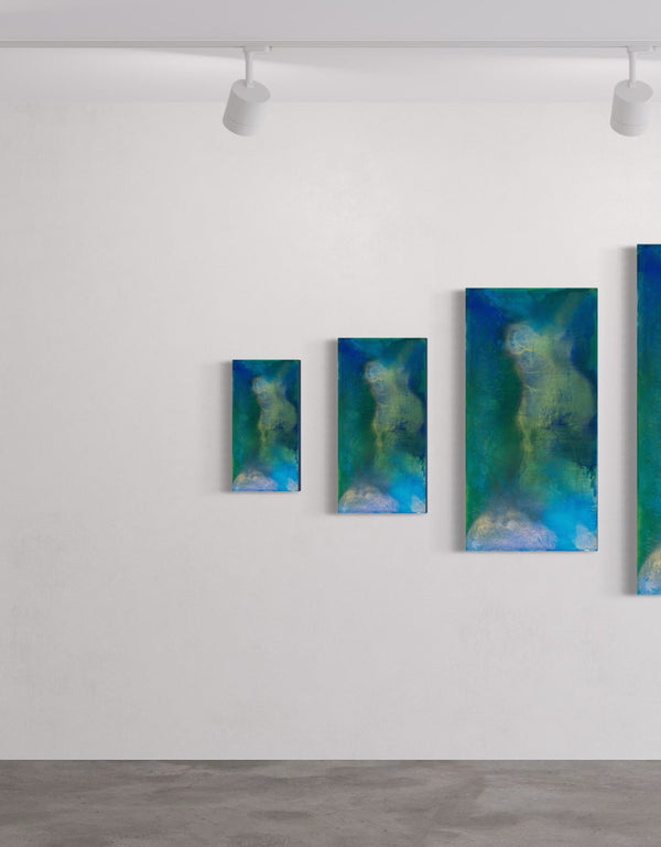 DEEP SPACE | framed giclee on canvas print